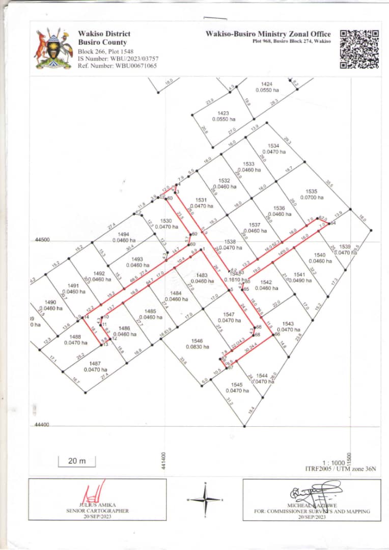 Wakiso Hass Estate — Affordable Land for Sale at Reliance Real Estates Ltd